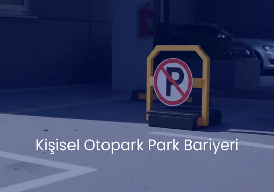 Kişisel Otopark Park Bariyeri