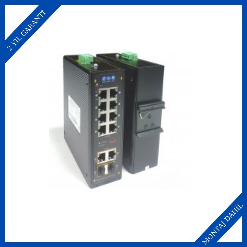 CLR Networks CLR-IES-L210P Poe Switch