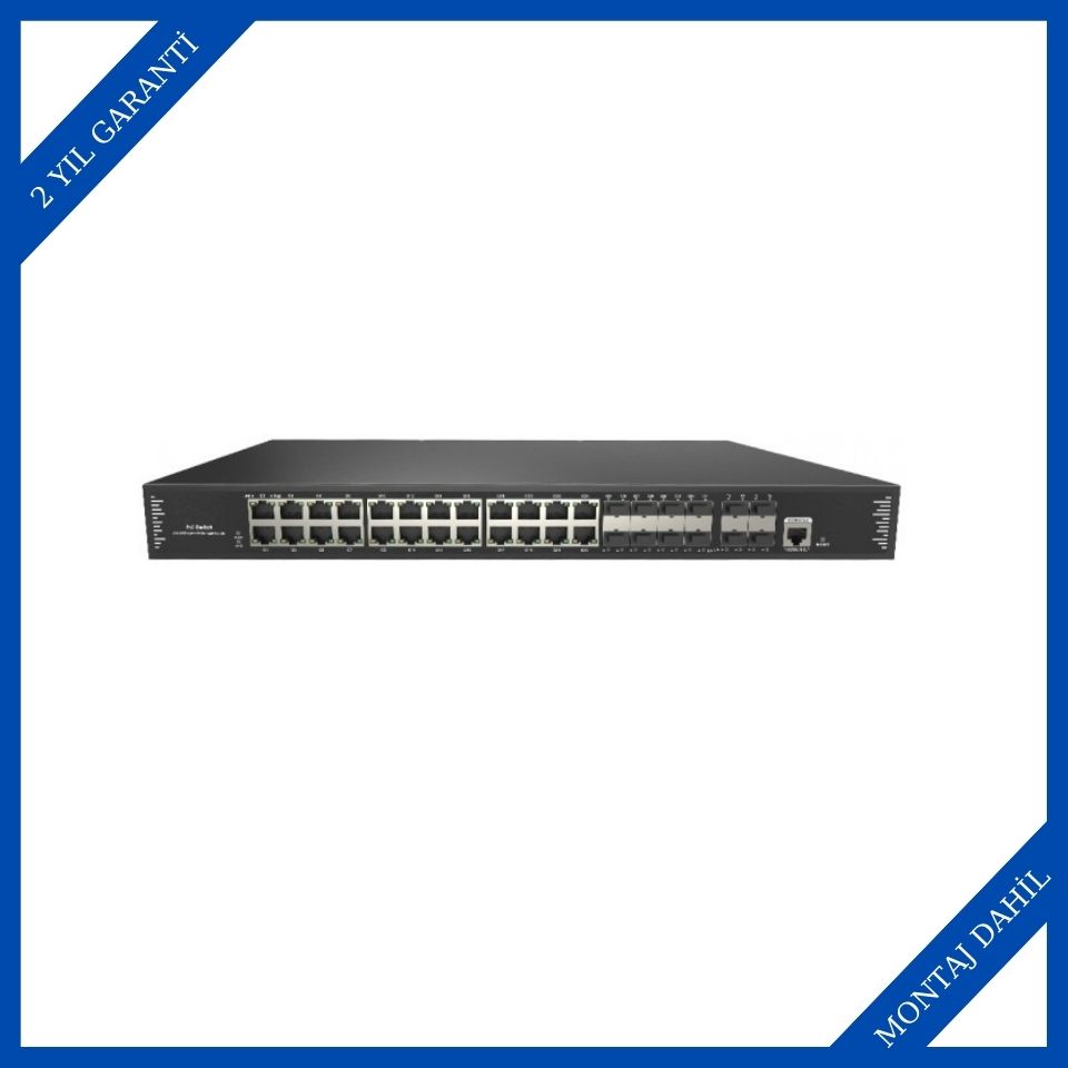 CLR Networks CLR-SWT-2484P Poe Switchler
