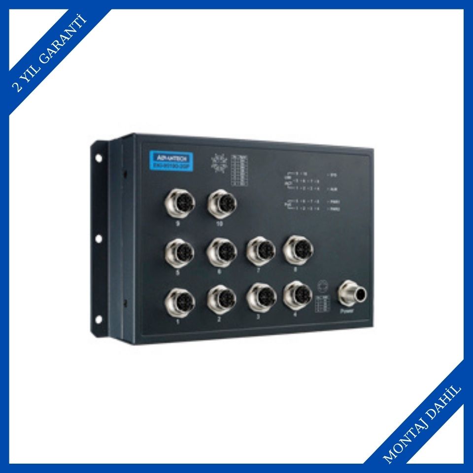 Advantech EKI-9510G-2GPL Poe Switch