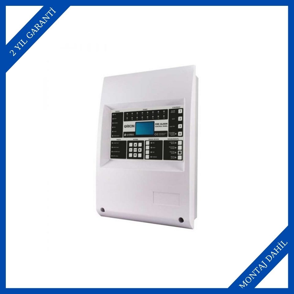 Global ORION-8-PLUS 8 Zonlu Konvansiyonel Yangın Algılama Paneli