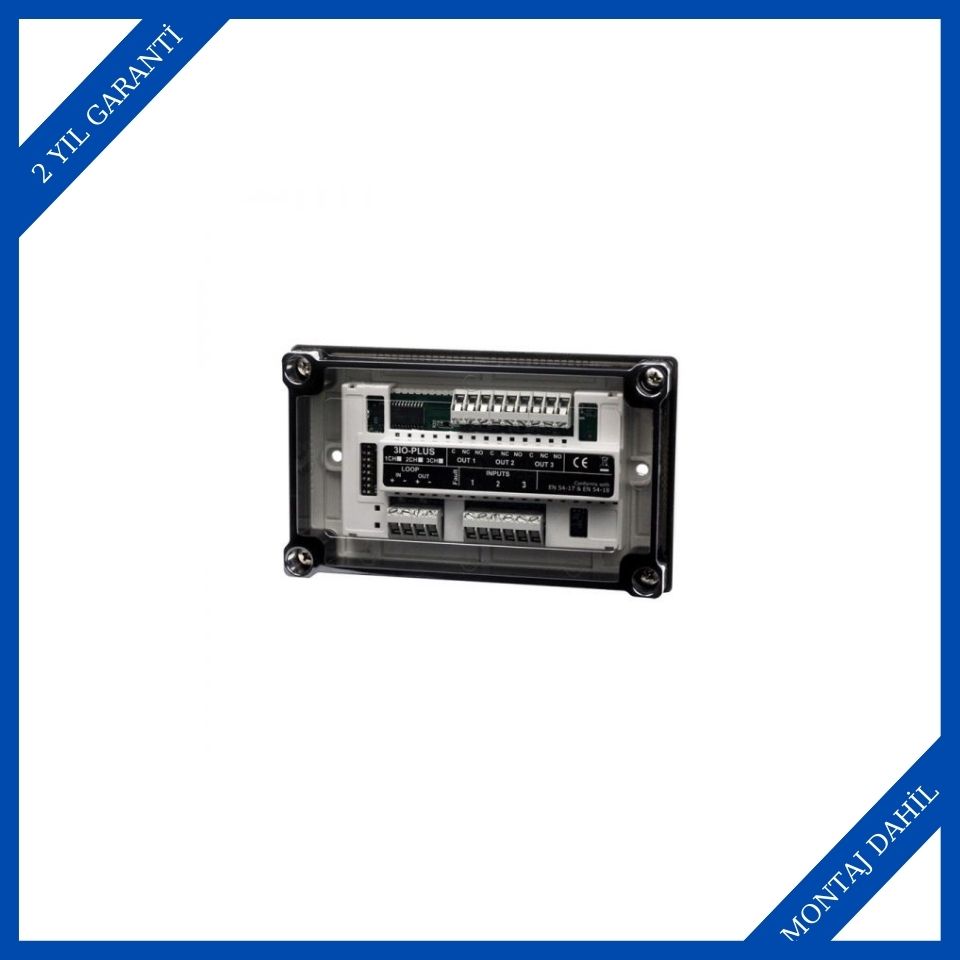Global 3-IO-PLUS-3CH 3 lü Giriş/Çıkış İzalatörlü Röle Modülü
