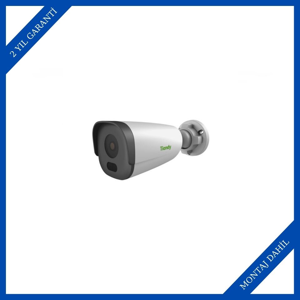Tiandy TC-C32GS I5/E/Y/C/SD/4mm/V4.0 2MP Sabit Starlight IR Bullet Kamera