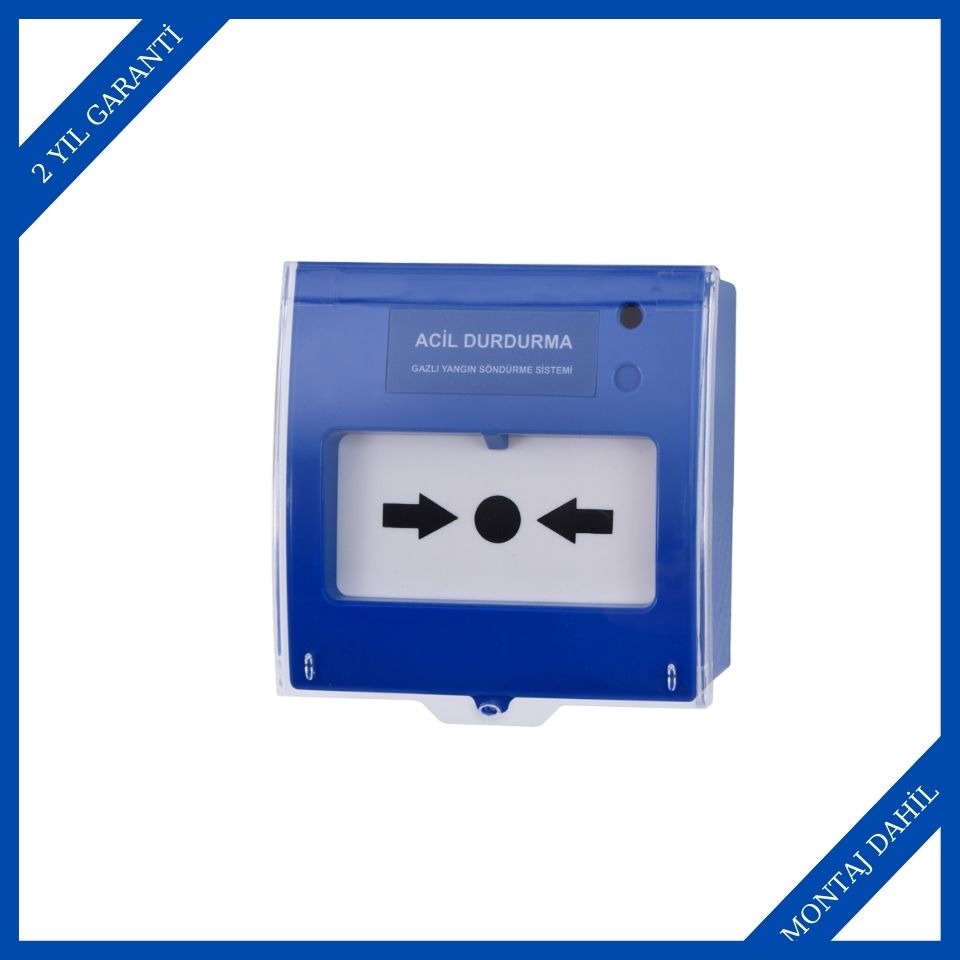 Teknim TFB-3165 Konvansiyonal Yangın Alarm Butonu