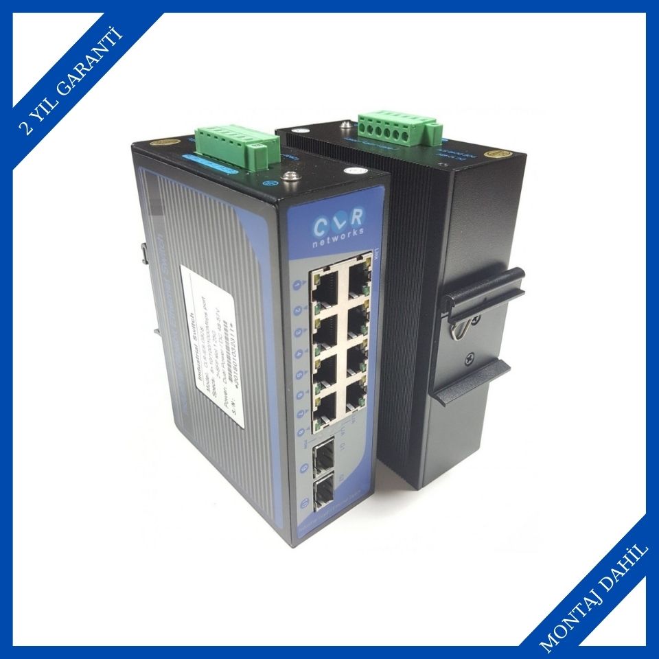 CLR Networks CLR-IES-G82S Poe Switch