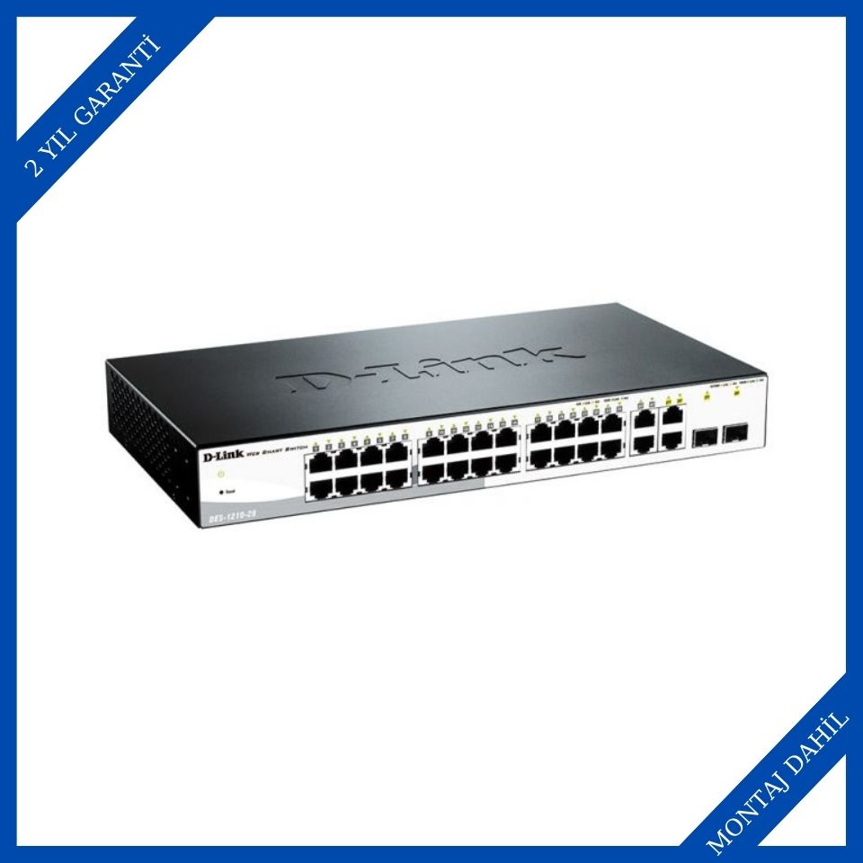 D-Link DES-1210-28/C1A Poe Switch