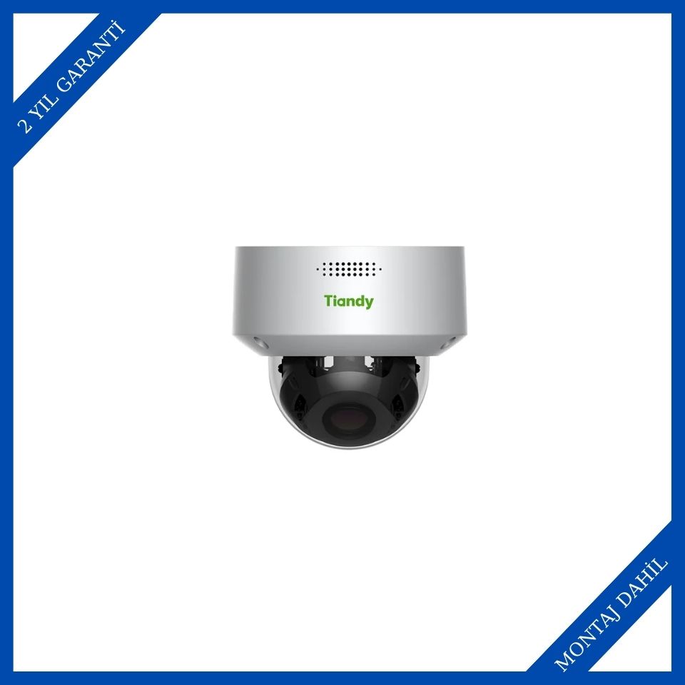 Tiandy TC-C35MS Spec: I3/A/E/Y/M/C/H/ 2.7-13.5mm 5 Megapiksel Starlight Motorize WDR Vandalproof IR Dome Kamera