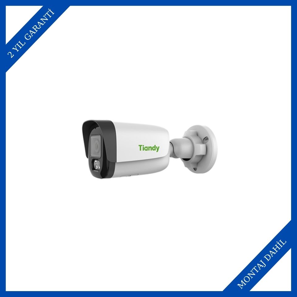 Tiandy TC-C34WP Spec:W/E/Y/2.8mm/V4.0 4 Megapiksel Color Maker Süper Starlight WDR IP Bullet Kamera
