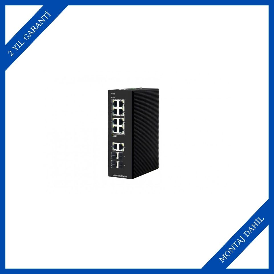 CLR Networks CLR-IES-7214P Poe Switchler