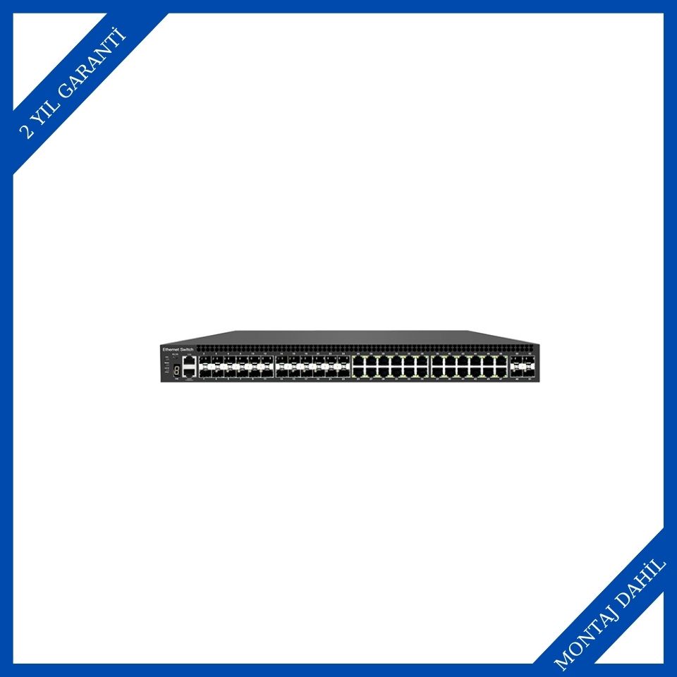 Tiandy 24 Port 10G SFP Yönetilebilir Switch