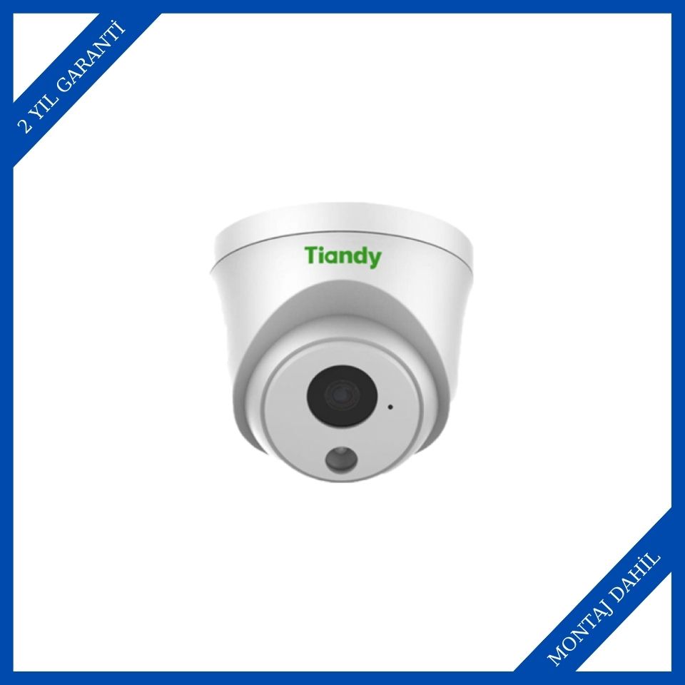 Tiandy TC-C34HS Spec:I3/E/Y/C/SD/2.8mm/V4.0 4 Megapiksel Starlight WDR IR Dome Kamera