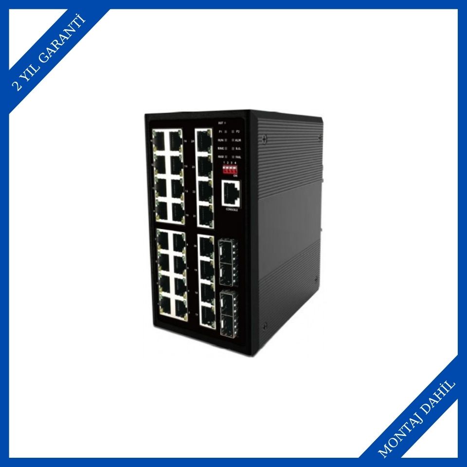 CLR Networks CLR-IES-2404P Poe Switch