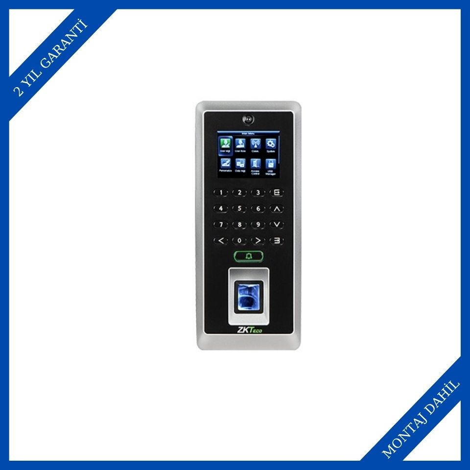 Zkteco F-21 Parmak İzi Okuyuculu Geçiş Kontrol Sistemi