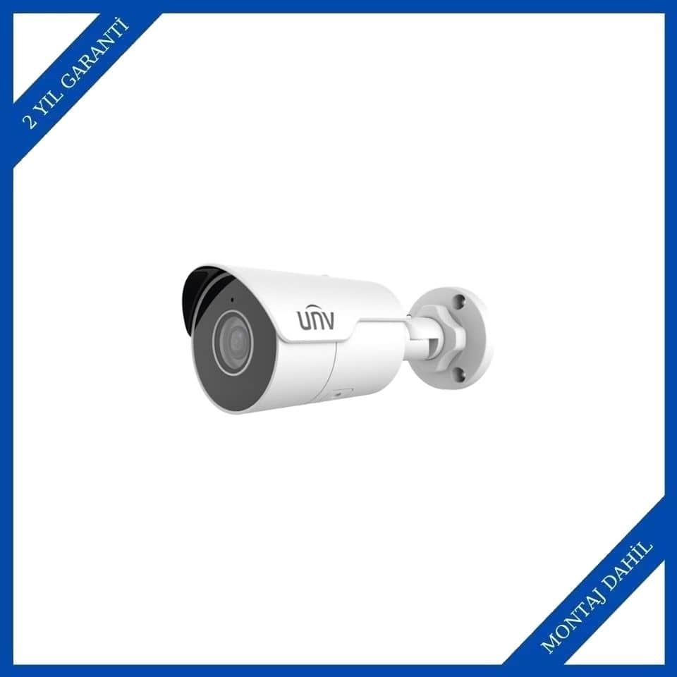 Uniview IPC2124LE-ADF28(40)KM-G 4MP HD Mini Kızılötesi Sabit Bullet Ip Kamera