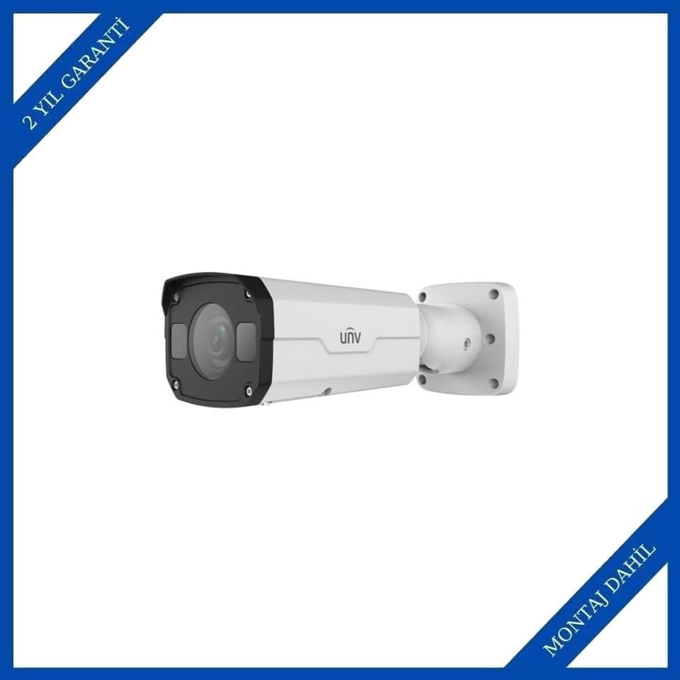 Uniview IPC262EBR9-HDUPZ 2MP IR Bullet Motorize Starlıght IP Kamera