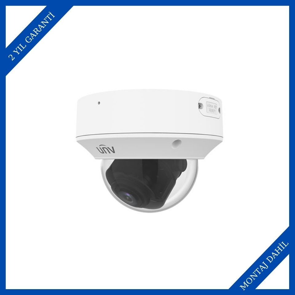 Uniview IPC3234SB-ADZK-I0 4MP HD Intelligent LightHunter IR VF Dome Network Kamera
