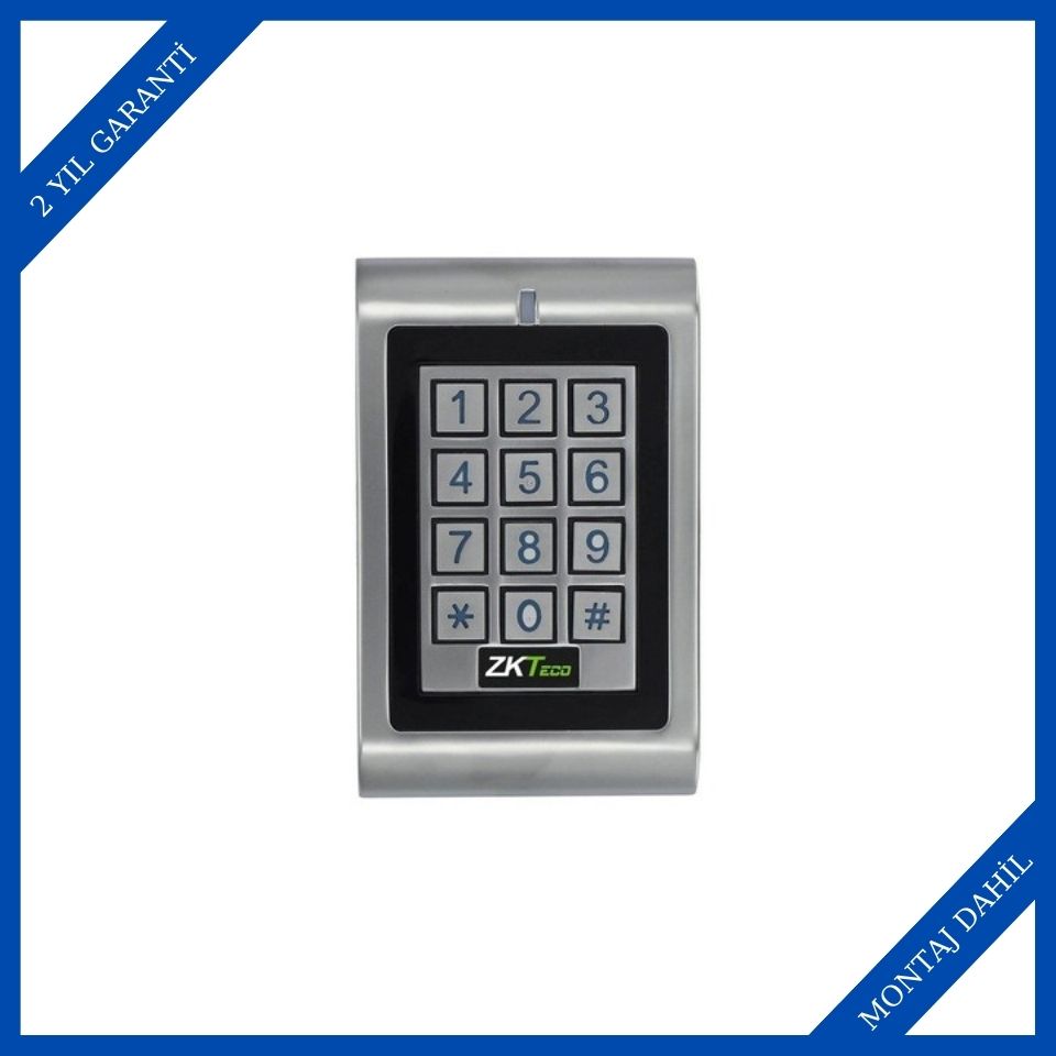 Zkteco MK-V Metalik Kasa Su Geçirmez Erişim Kontrol Terminali
