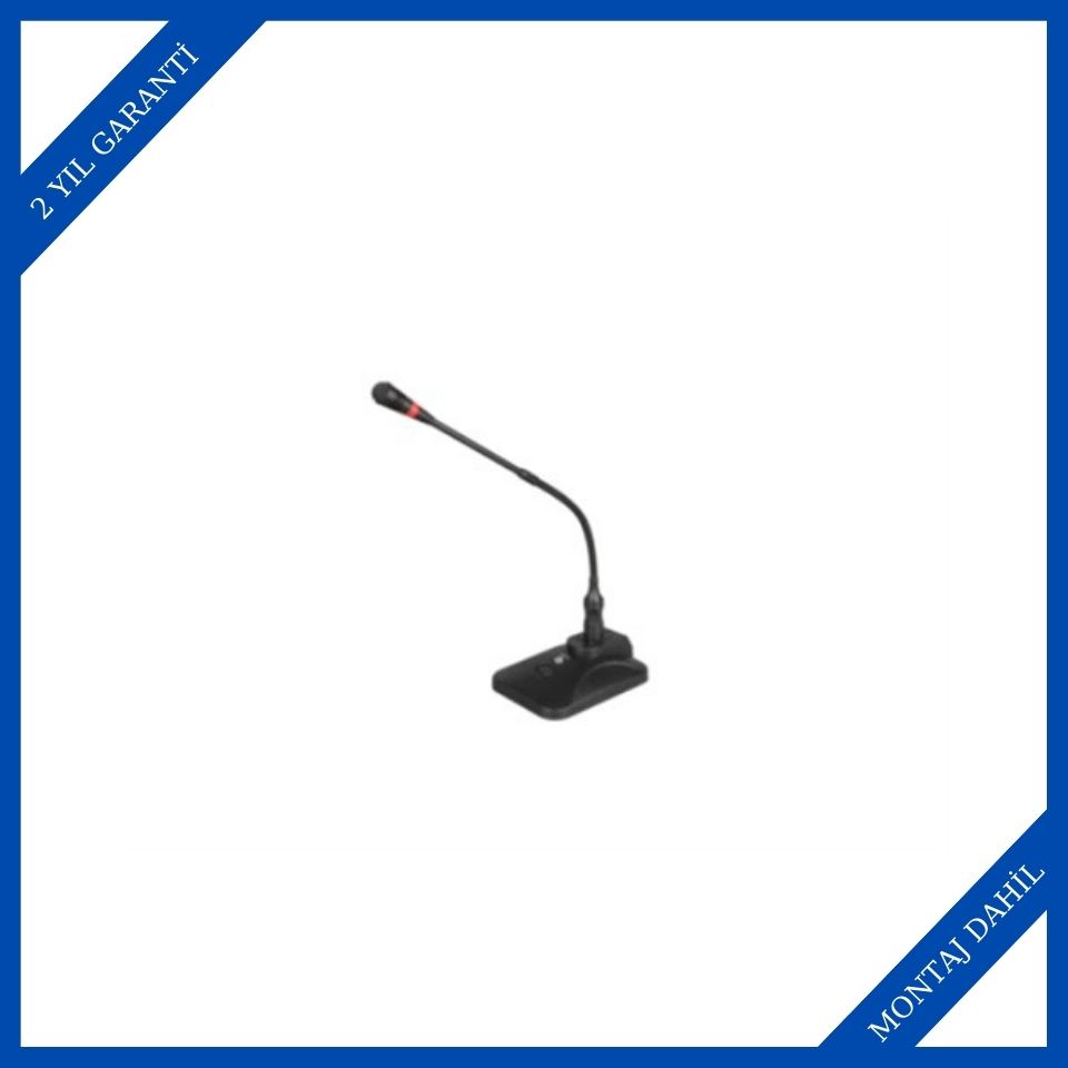 West Sound MM 65 Kablolu Gonglu Işıklı Kürsü Mikrofonu