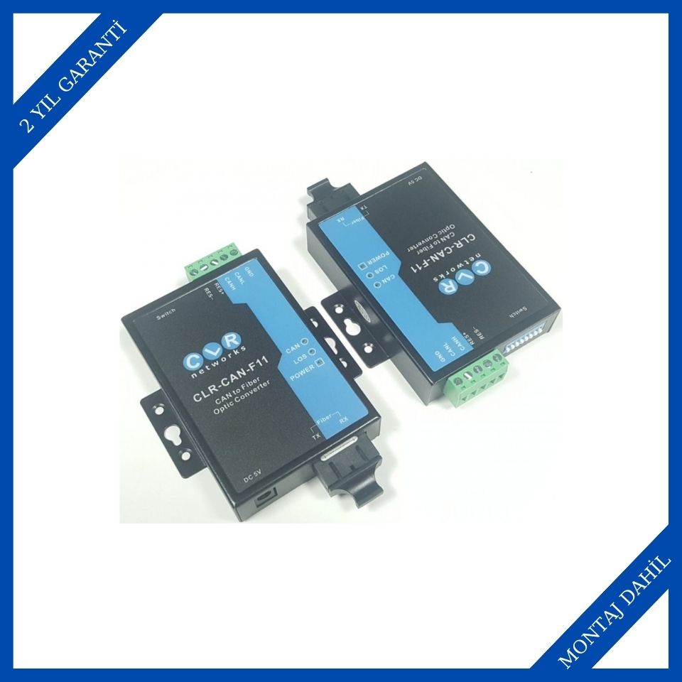 CLR Networks CLR-CAN-F11 Fiber Optik Çevirici