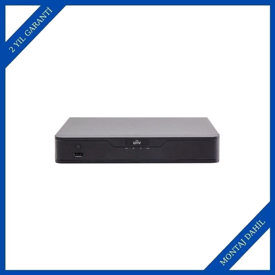 Uniview NVR301-16S3 16 Kanal Network Video 8MP NVR Güvenlik Kayıt Cihazı