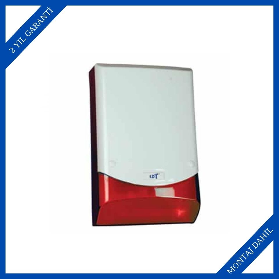 Paradox PS128P1 KDT Piezzo Flaşörlü Harici Siren