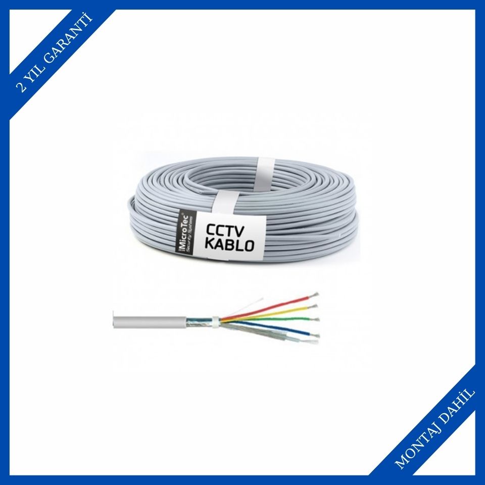 MICROTEC 4+1 CCTV KAMERA KABLOSU 
