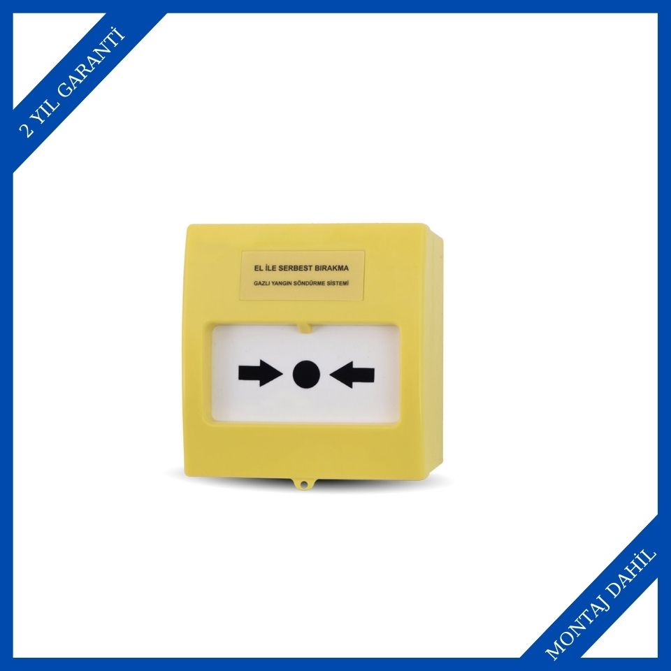 Teknim TFB-3165Y El İle Serbest Bırakma Butonu