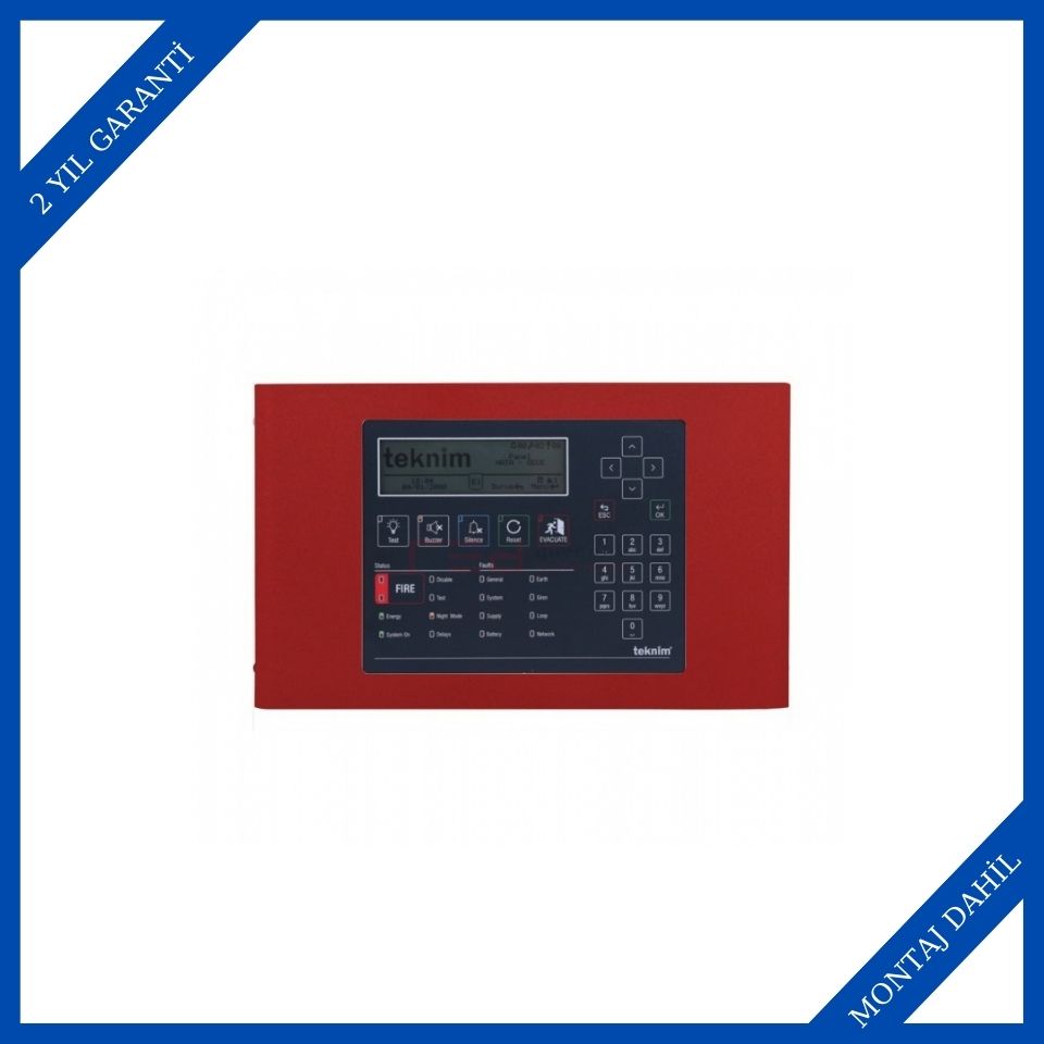 Teknim TFP-1240 (R) Adresli Tekrarlayıcı Panel