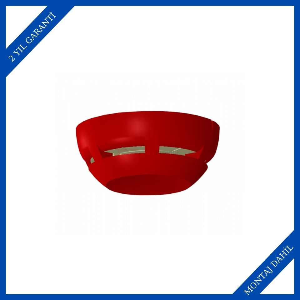 Teknim TFS-3193R Kırmızı yangın alarm flaşörü