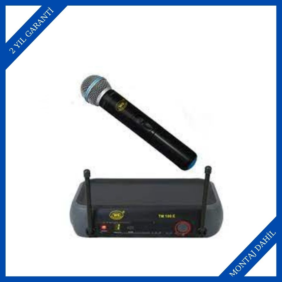 WEST SOUND TM 100 E Tek El Telsiz Mikrofon