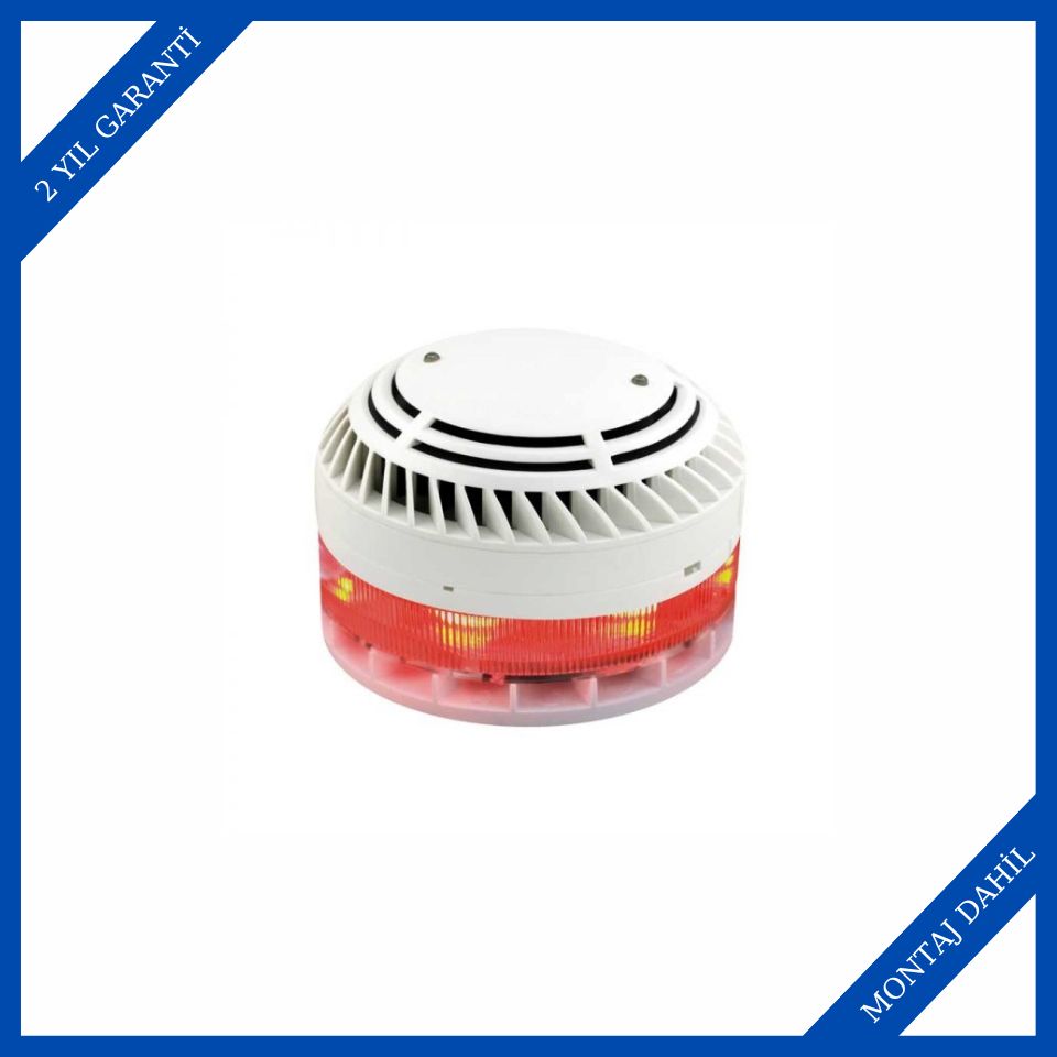 Global VULCAN-2-CSB Konvansiyonel Dedektör Altı Platform Flaşörlü Siren