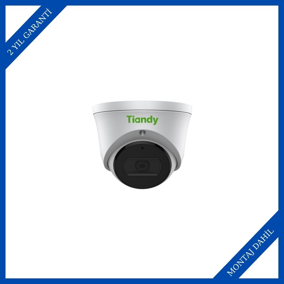 Tiandy TC-C34XS Spec:I3/E/Y/M/2.8mm/V4.0 4 Megapiksel Starlight WDR IR Dome Kamera