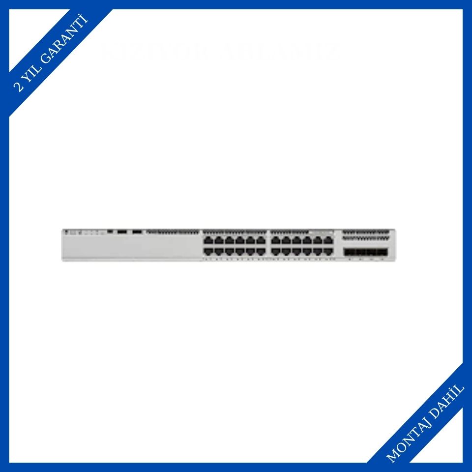 Cisco C9200L-24T-4X-E Poe Switchler