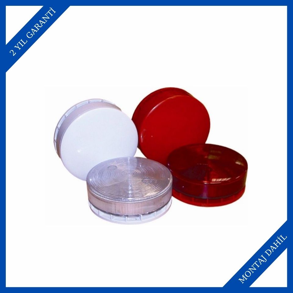 Global VULCAN 2 VOX-AB GFE DEDEKTÖR TABANINDA FLAŞLI ANALOG SİREN, SESLİ