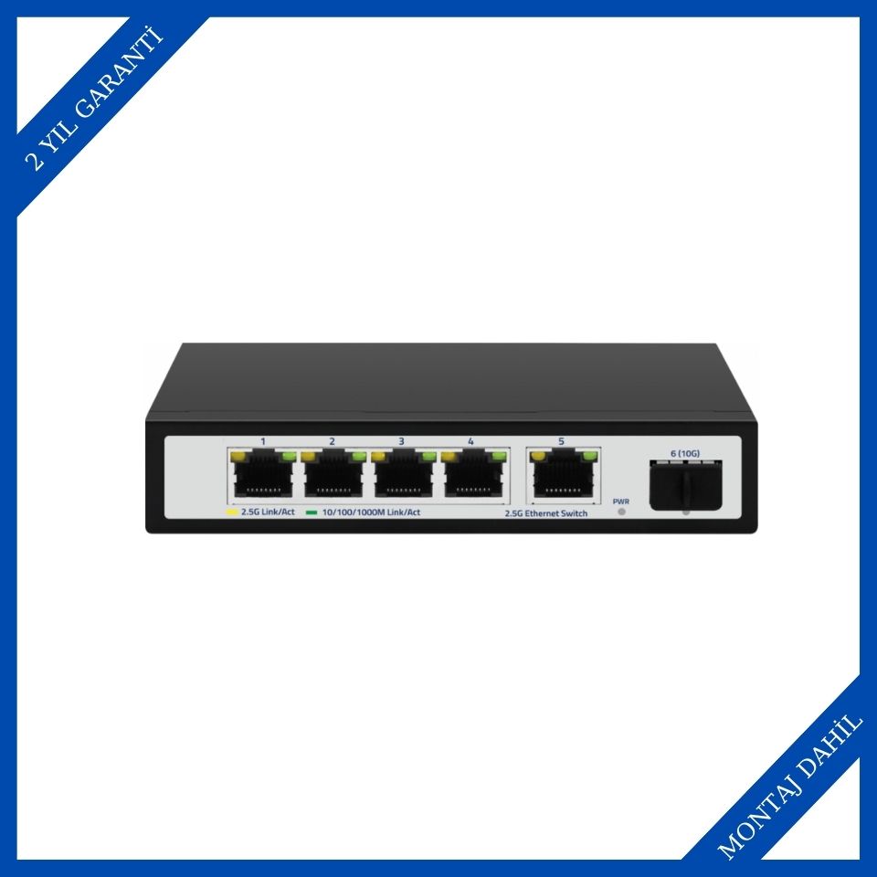 CLR Networks CLR-SWT-10256 Poe Switchler