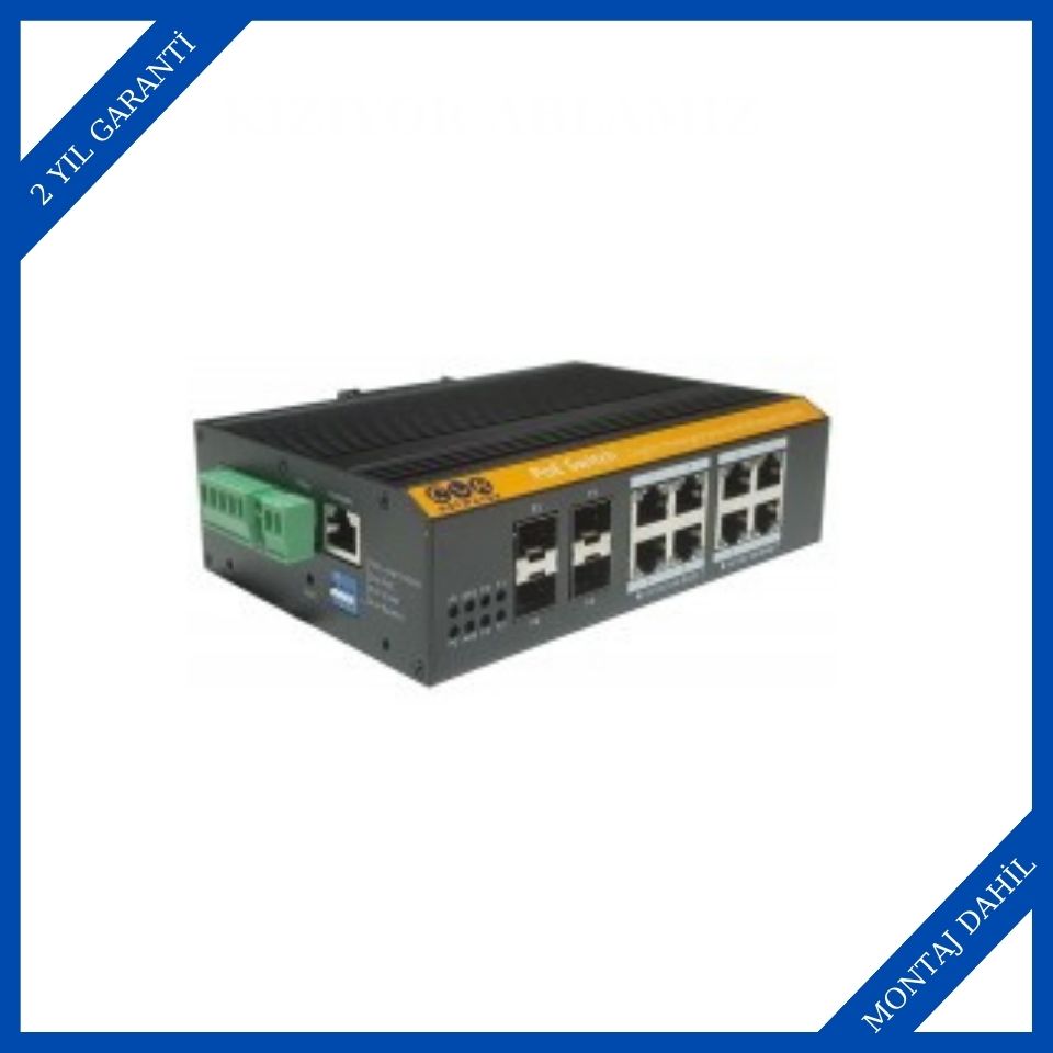 CLR Networks CLR-IES-2512P Poe Switch 