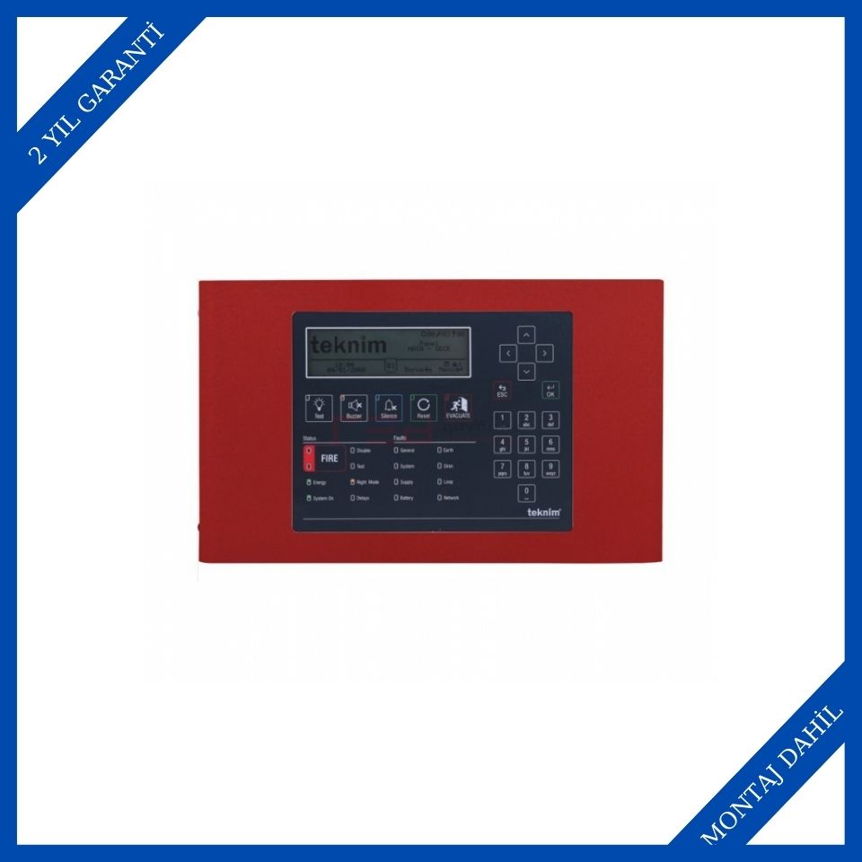 Teknim TFP-1240 (R) Adresli Tekrarlayıcı Panel