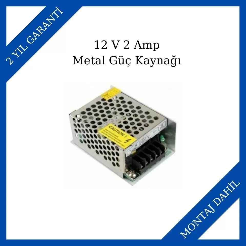 Makim 12 V 2 Amp Metal Güç Kaynağı