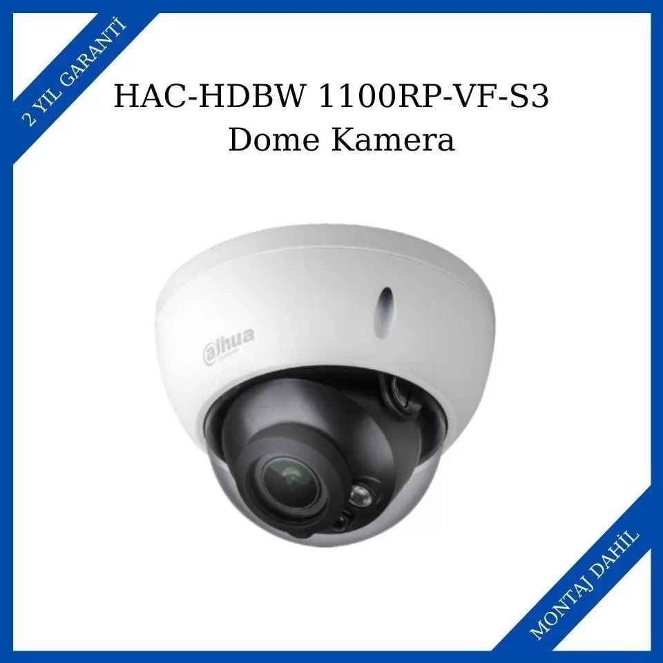Dahua HAC-HDBW1100RP-VF-S3 Ahd Kamera