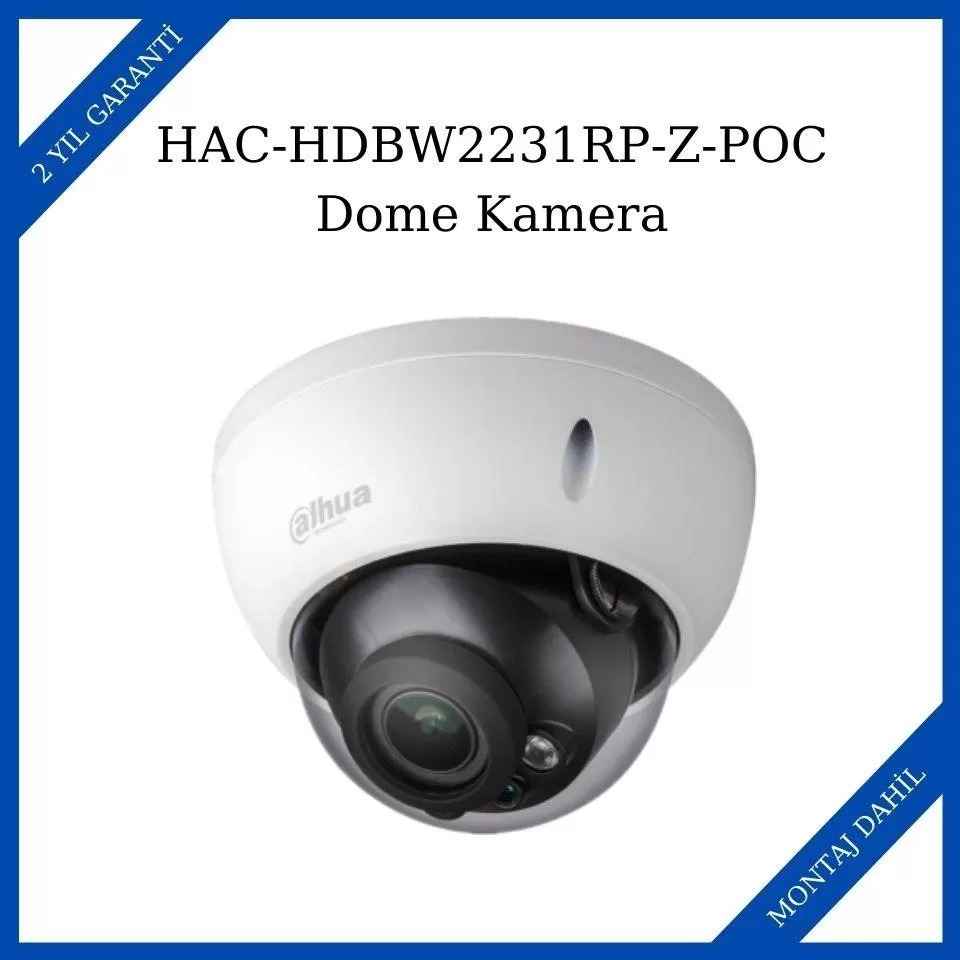 Dahua HAC-HDBW2231RP-Z-POC Ahd Kamera