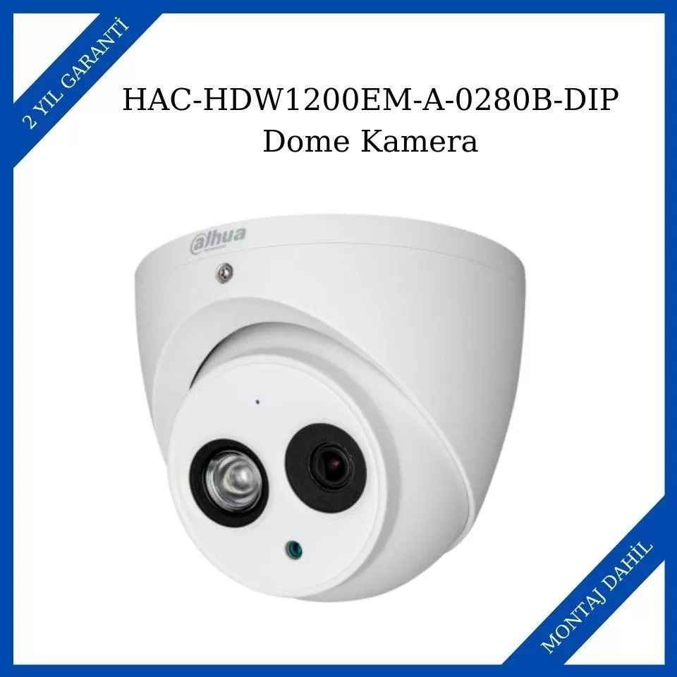 HAC-HDW1200EM-A-0280B-DIP Ahd Kamera