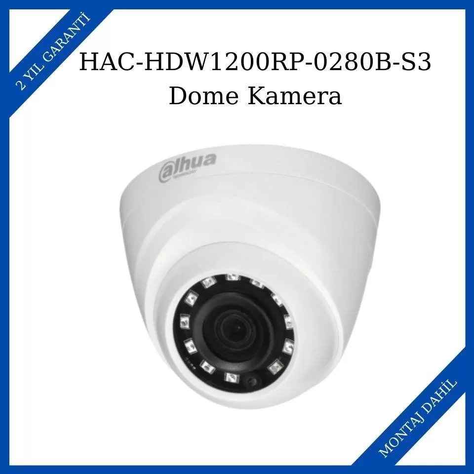 Dahua HAC-HDW1200RP-0280B-S3 Ahd Kamera