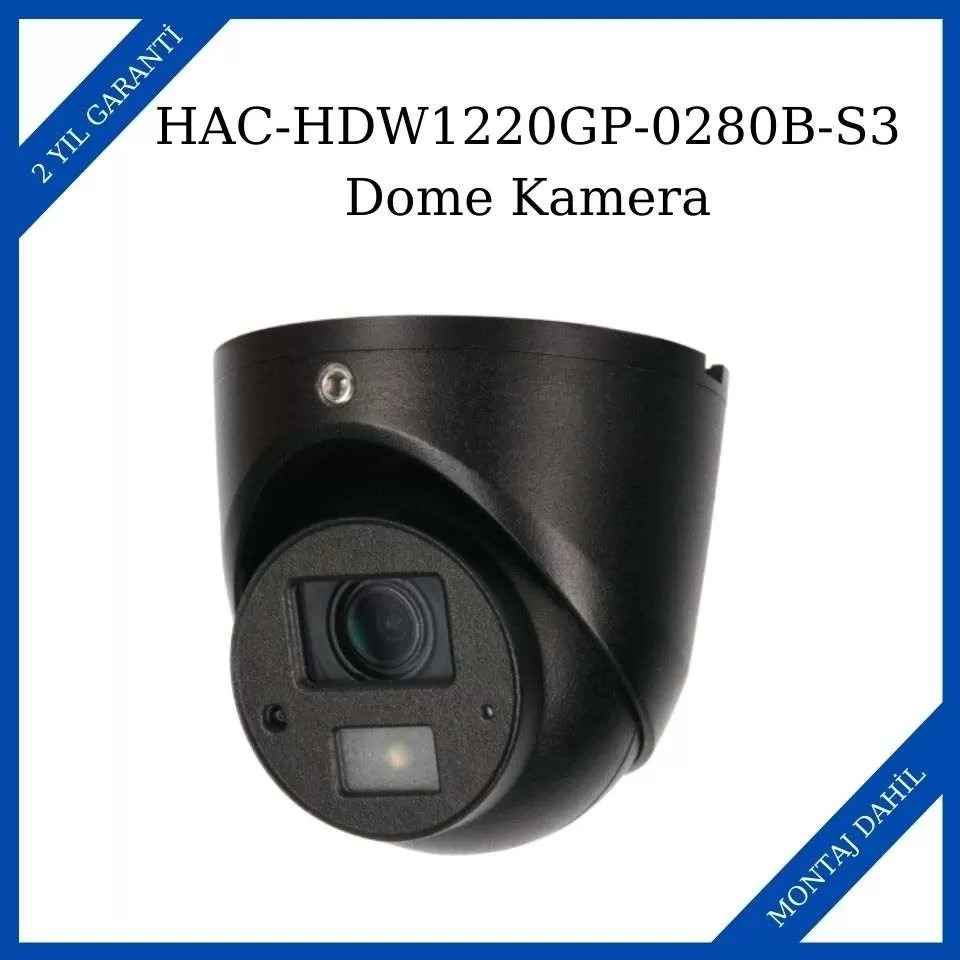Dahua HAC-HDW1220GP-0280B-S3 Ahd Kamera