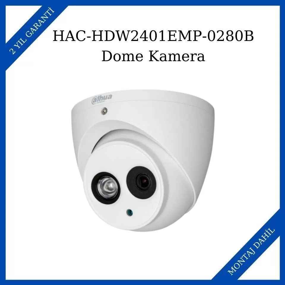 Dahua HAC-HDW2401EMP-0280B Ahd Kamera