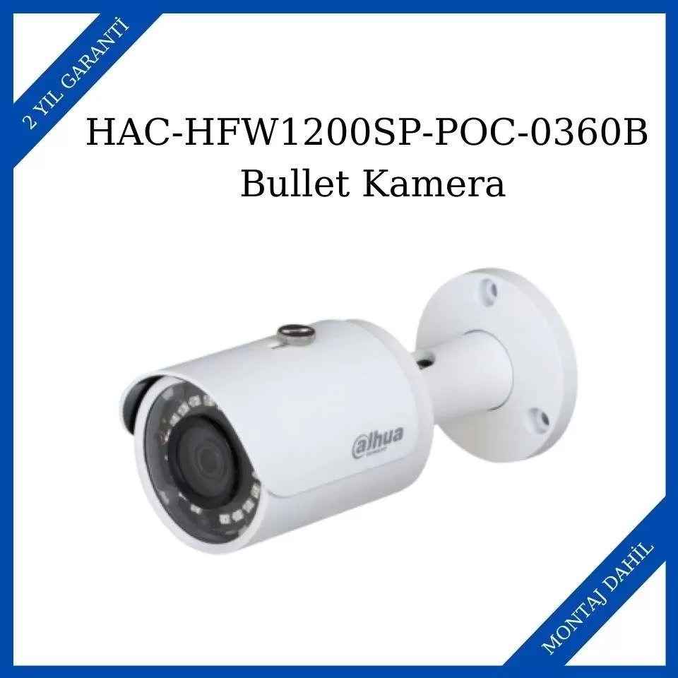 Dahua HAC-HFW1200SP-POC-0360B Ahd Kamera