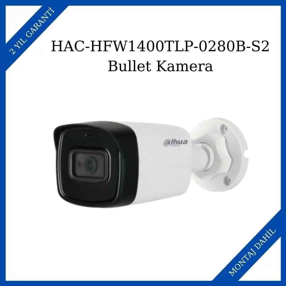 Dahua HAC-HFW1400TLP-0280B-S2 AHD Bullet Kamera