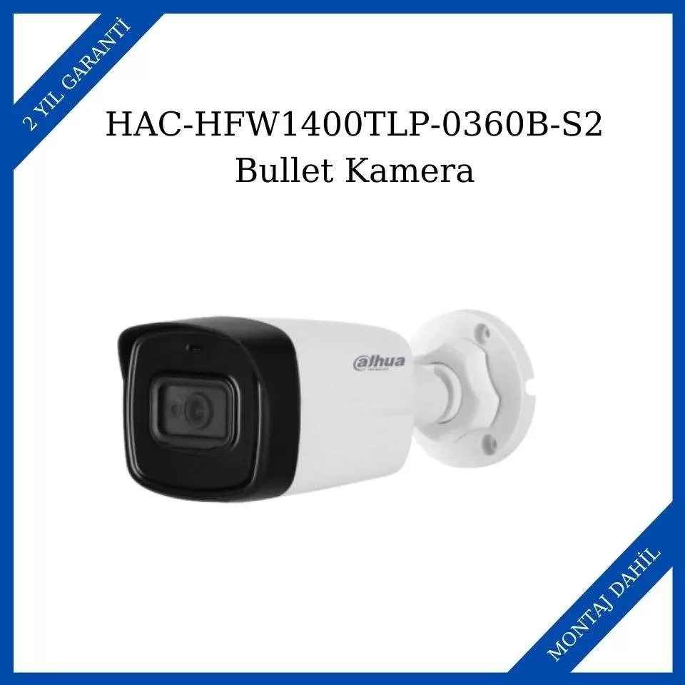 Dahua HAC-HFW1400TLP-0360B-S2 AHD Bullet Kamera