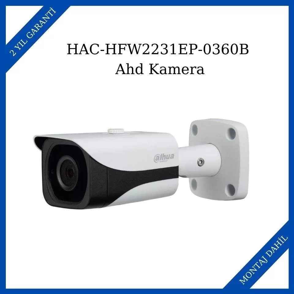 Dahua HAC-HFW2231EP-0360B AHD Bullet Kamera
