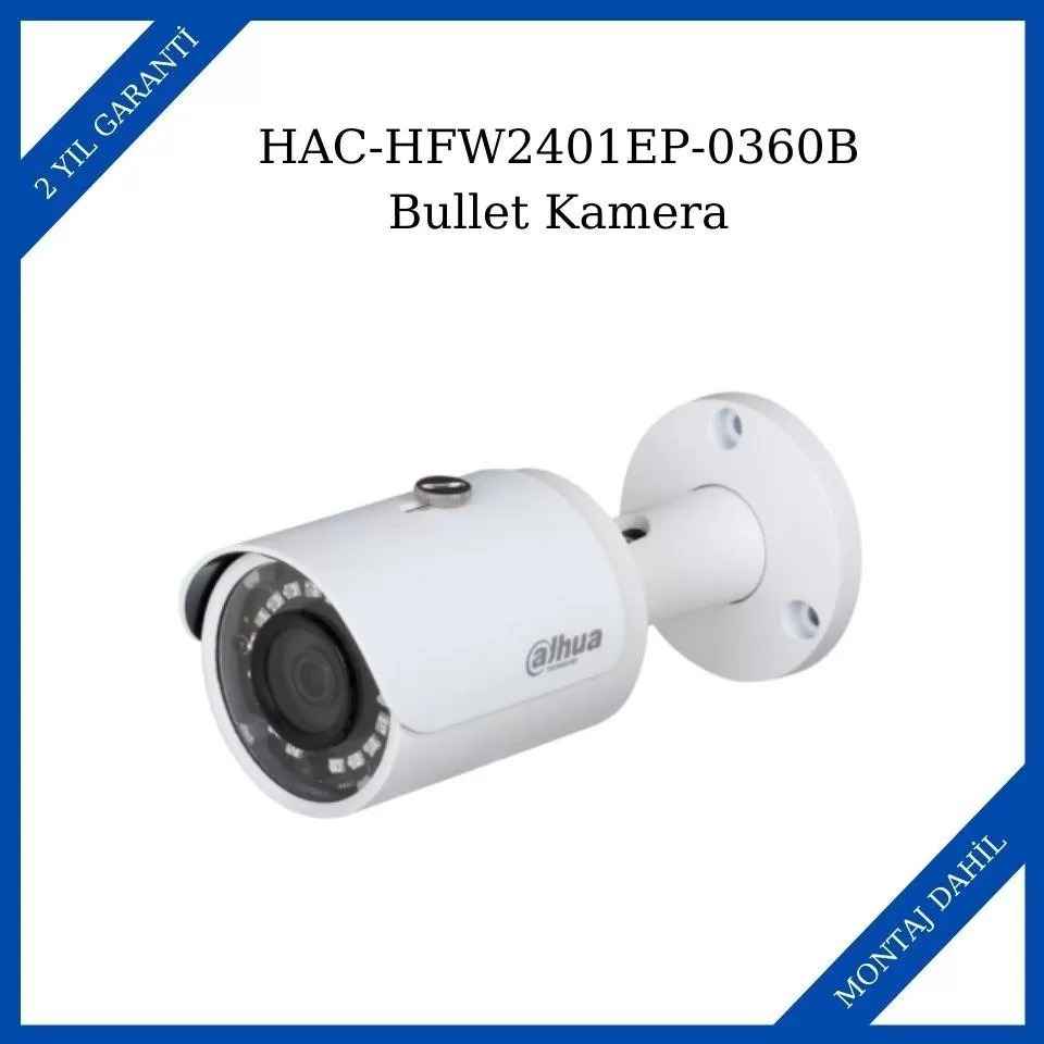 Dahua HAC-HFW2401EP-0360B AHD Bullet Kamera