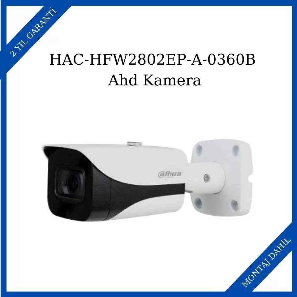 Dahua HAC-HFW2802EP-A-0360B AHD Bullet Kamera